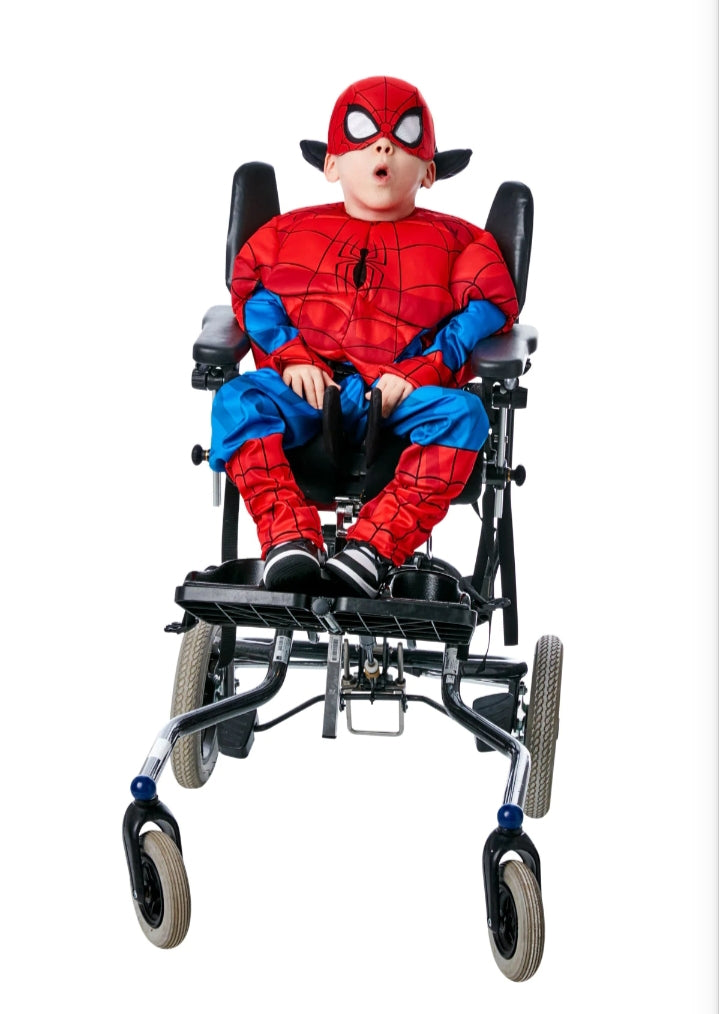 Spiderman wheelchair friendly costume