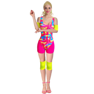 80s workout doll costume female