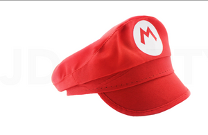 adult red m hat