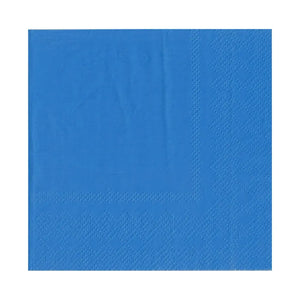 ROYAL BLUE LUNCHEON NAPKINS / SERVIETTES (PACK OF 20)