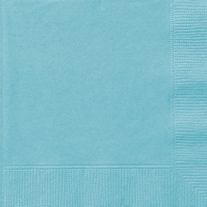 ROBINS EGG BLUE SMALL NAPKINS / SERVIETTES (PACK OF 50)
