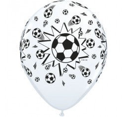 Soccer Ball Printed Balloons (5 pack)