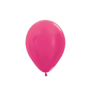 Metallic Hot Pink 30cm Latex Balloon (10 pieces)