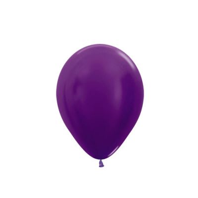 Metallic Purple 30cm Latex Balloon (10 pieces)