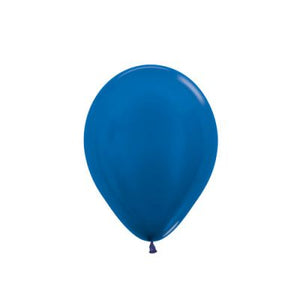 Metallic Royal Blue 30cm Latex Balloon (10 pieces)