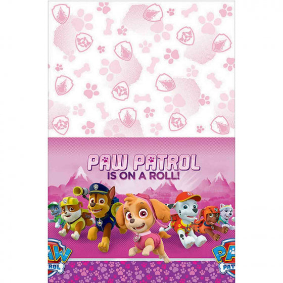 Paw Patrol Girl Tablecover Plastic