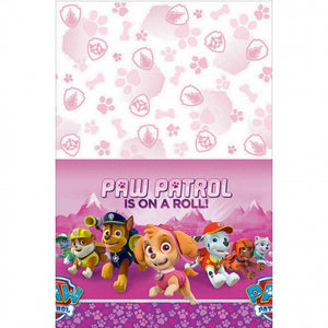 Paw Patrol Girl Tablecover Plastic
