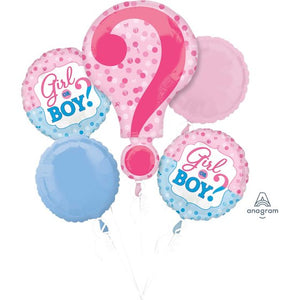 Balloon bouquet Gender Reveal