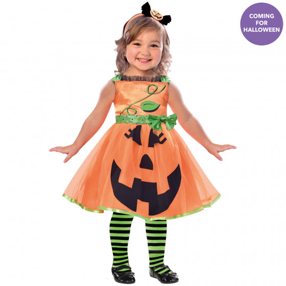 Costume Cute Pumpkin Girls 4-6 Years