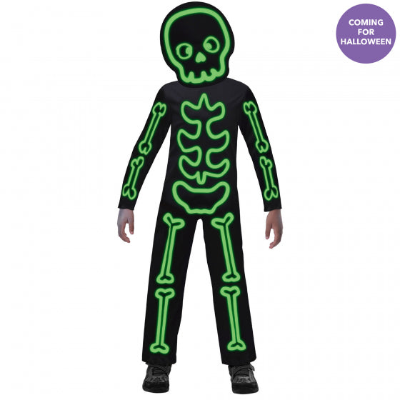 Costume Glow in the Dark Stick Skeleton 10-12 Years