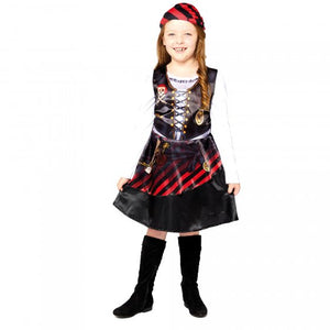 Costume Sustainable Pirate Girl 4-6 Years
