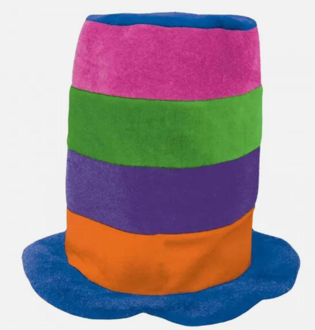 Tall Top Hat Multi Colour