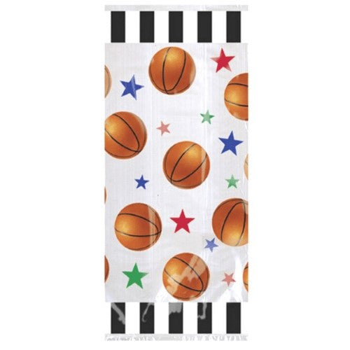 Basketball Cello Treat Bags - 20 pack
