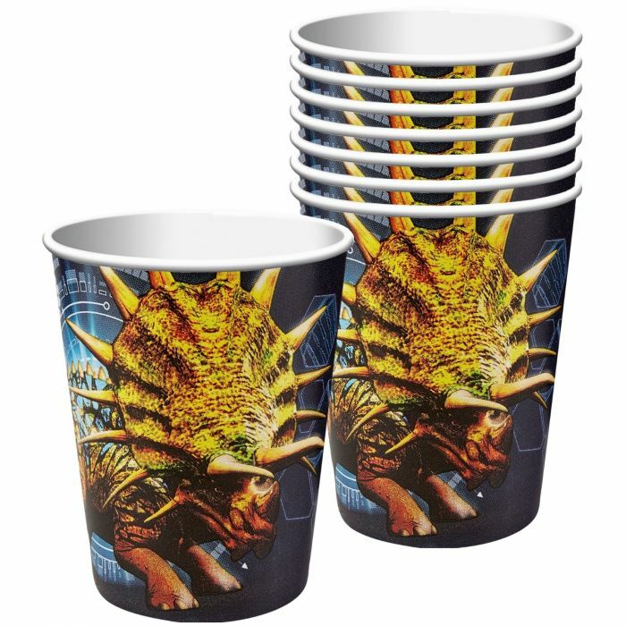 JURASSIC WORLD PAPER CUPS (PACK OF 8)