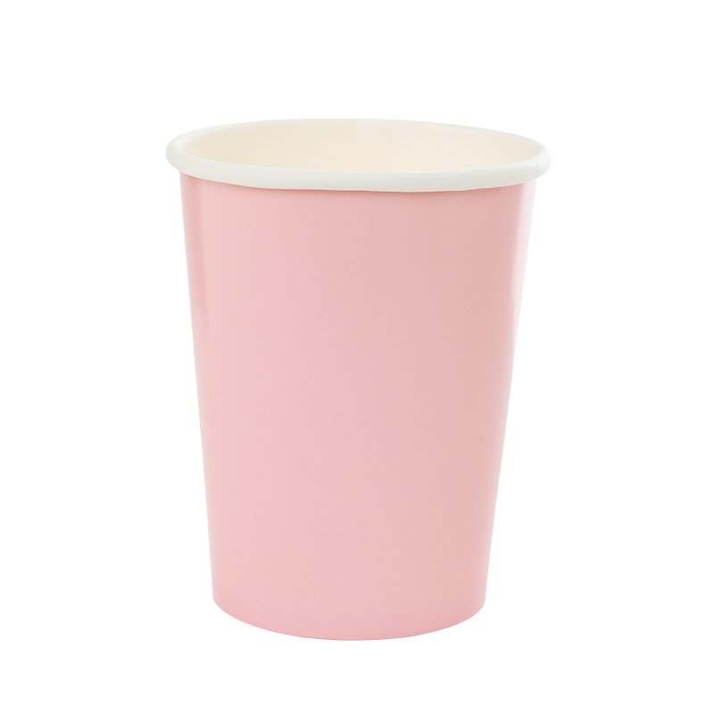 PAPER CUP CLASSIC PINK 260ML 10PK
