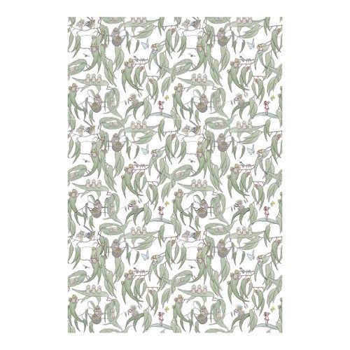 May Gibbs Paper Tablecover - Gumnut Leaf