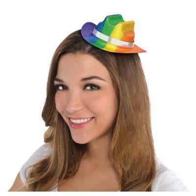 Mini Cowboy Hat - rainbow