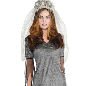 Ghost bride headband
