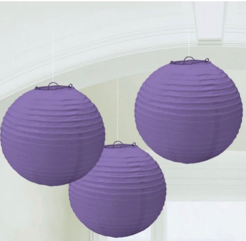 Paper Party Lanterns (3pack)