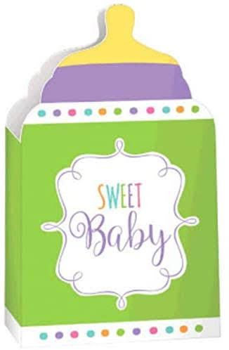 Sweet baby favour boxes (bottle shape)