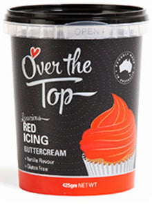 Over the top red icing 425g