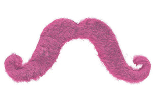 Pink moustache
