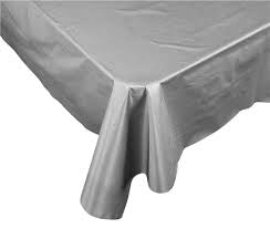 Silver table cover