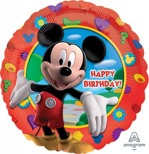 Happy birthday Mickey Mouse standard foil