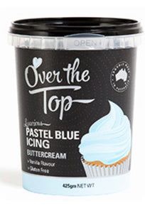 Over the top pastel blue icing 425g
