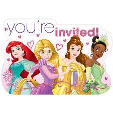 Disney princess invitations
