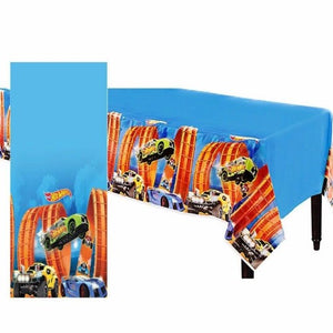 Hot Wheels Large Plastic Table Cover