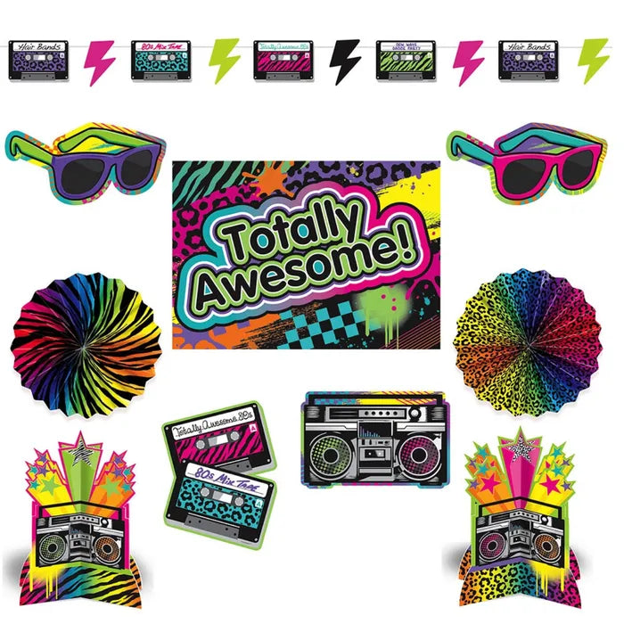 Totally 80s Room Decorating Kit