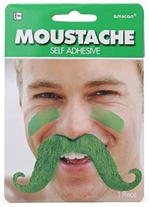 Green moustache