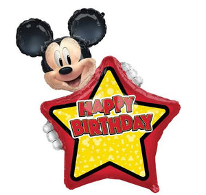 Mickey Mouse personalised happy birthday balloon