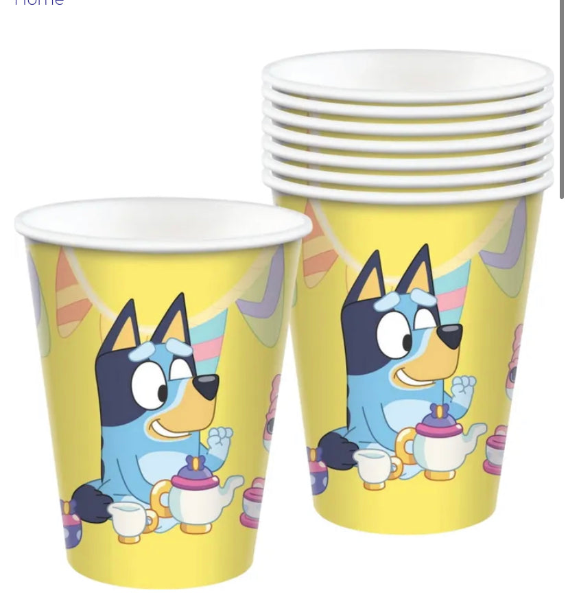 Bluey cups