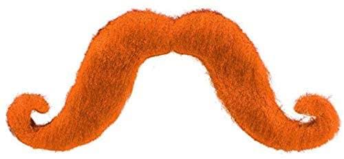 Orange moustache