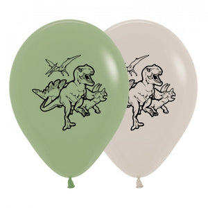 Dinosaur Printed Latex Balloons 28