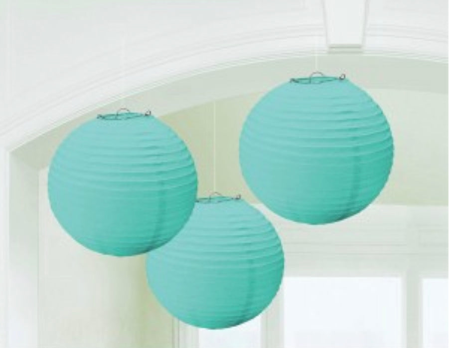 PAPER LANTERNS MINT GREEN (PACK OF 3)