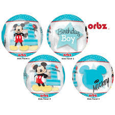 1st Birthday Mickey Mouse orbz