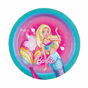 BARBIE DREAMTOPIA SMALL PAPER PLATES (PACK OF 8)