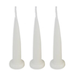 Bullet Candle - White (each)