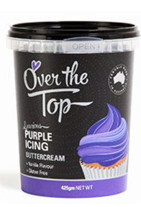 Over the top purple icing 425g