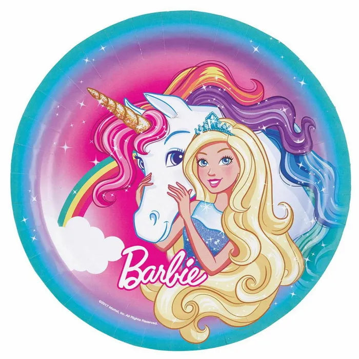 Barbie Dreamtopia Plates