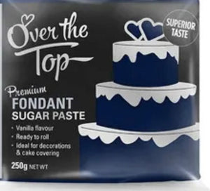 Over the top navy blue fondant 250g