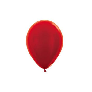 Metallic Red 30cm Latex Balloon (10 pieces)