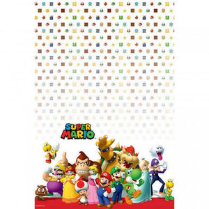 SUPER MARIO BROTHERS TABLECOVER PLASTIC