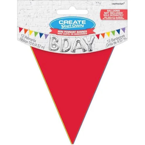 Create your own pennant banner