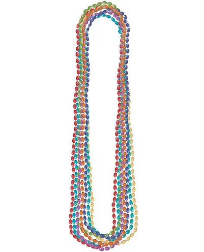 Rainbow Metallic Necklaces (8 pack)