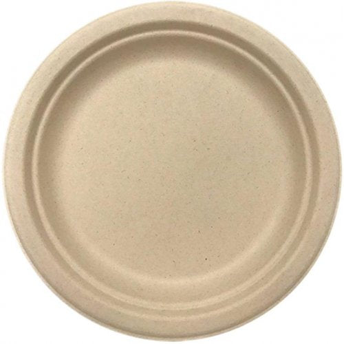Sugarcane Lunch Plates 180mm Natural P10