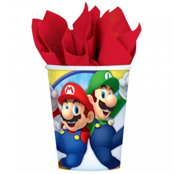SUPER MARIO BROTHERS 266ML CUPS